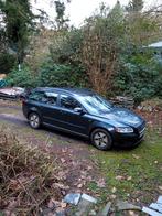 Volvo V50 2009, Auto's, Volvo, Euro 5, Zwart, Blauw, Leder en Stof