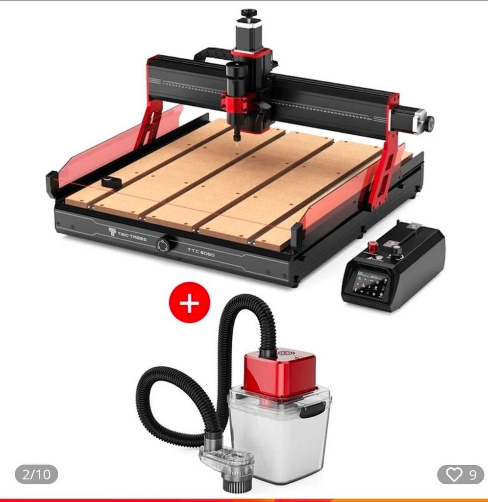 Twotrees TTC 6050, Doe-het-zelf en Bouw, Gereedschap | Freesmachines, Ophalen