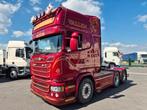 Scania R580 V8 6 X 4 (année de construction 2016), Rouge, Euro 6, Diesel, Automatique