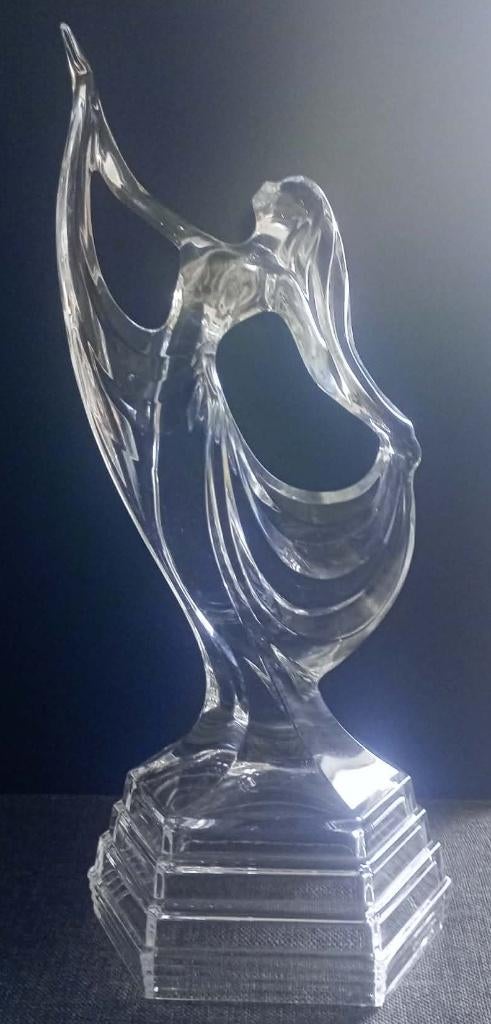 Prachtige kristallen ballerina – verfijnde blikvanger !, Antiek en Kunst, Ophalen of Verzenden