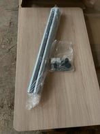 Petite table neuve et emballée 60/100cm bois et métal, Enlèvement, Comme neuf