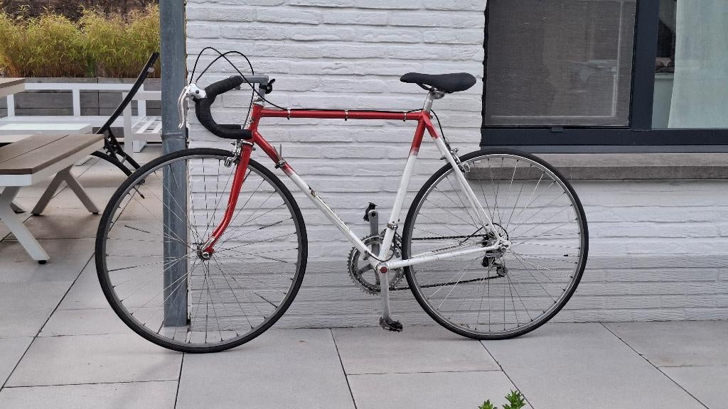 Koersfiets 23 inch, Vélos & Vélomoteurs, Vélos | Vélos de course, Utilisé, Autres marques, 10 à 15 vitesses, Autres dimensions