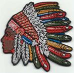 Indiaan stoffen opstrijk patch embleem #5, Verzenden, Nieuw