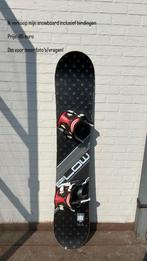 Snowboard (flow merc 144) inclusief bindingen, Sport en Fitness, Snowboarden, Ophalen of Verzenden, Gebruikt, Bindingen