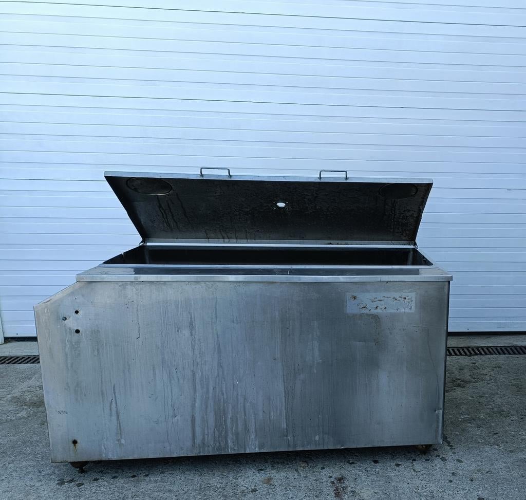 Drinkbak voor dieren Inox. Landbouw materiaal zie foto's, Dieren en Toebehoren, Ophalen, Gebruikt