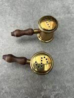 Messing zout en peper, Antiek en Kunst, Antiek | Brons en Koper, Ophalen of Verzenden