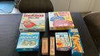 Gezelschapspelen,monopoly jr,wie is het,domino,jenga ,mikado, Ophalen, Zo goed als nieuw