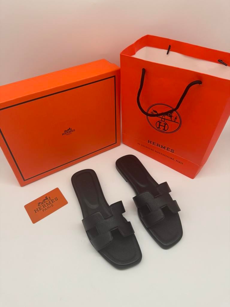 Claquette Oran, Enlèvement ou Envoi, Neuf, Noir, Sandales et Mûles