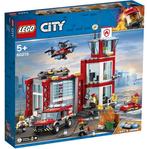 Nieuw: 60215 LEGO City Brandweerkazerne, Kinderen en Baby's, Ophalen of Verzenden, Nieuw, Complete set, Lego