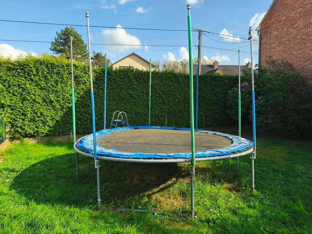 trampoline - Game On Sport  - 360 CM, Kinderen en Baby's, Speelgoed | Buiten | Trampolines, Ophalen, Gebruikt