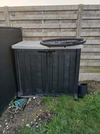 opberg bak, Ophalen, Gebruikt