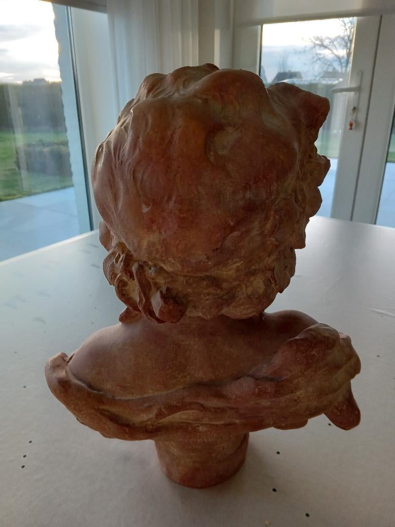 Borstbeeldje, Gips, Buste, Ophalen of Verzenden, 20 - 50 cm