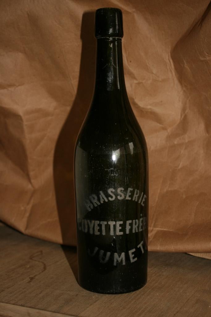 Bouteille Bière Ancienne Brasserie Coyette Jumet 75 Cl, Collections, Enlèvement ou Envoi, Comme neuf, Bouteille(s)