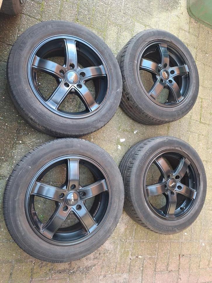 16inch Tec velgen 5x114,3, Auto-onderdelen, Overige Auto-onderdelen, Renault, Dacia, Gebruikt, Ophalen