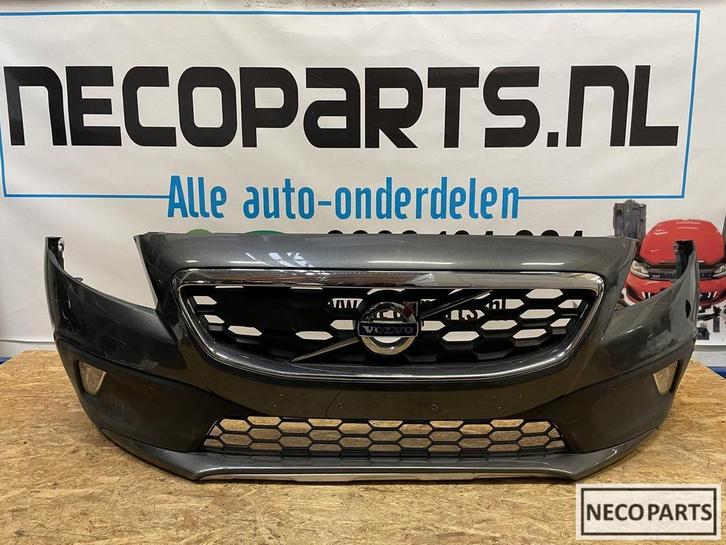 BUMPER VOLVO V40 CROSS COUNTRY VOORBUMPER GRILL ORIGINEEL, Auto-onderdelen, Carrosserie, Bumper, Volvo, Gebruikt, Ophalen of Verzenden