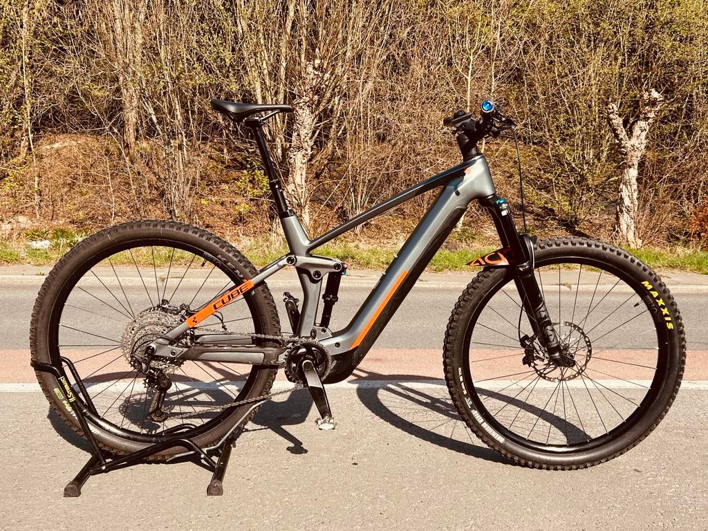 Cube Stereo 140 SL carbon maat L 2022, Ophalen, Zo goed als nieuw