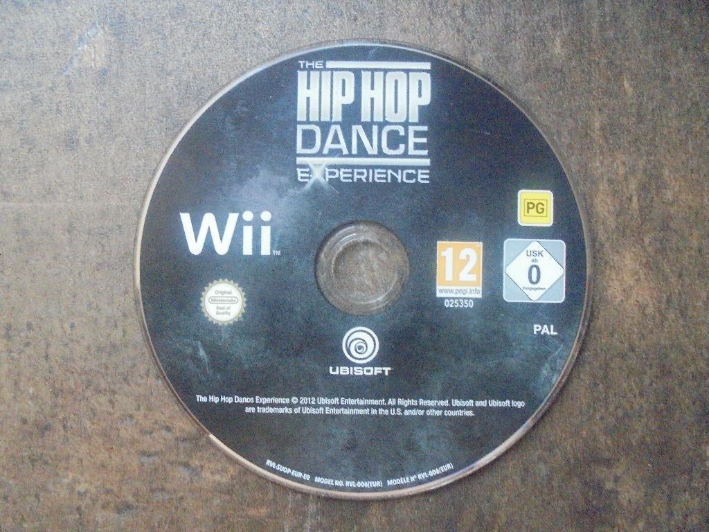 The Hip Hop Dance Experience voor Wii (zie foto's), Games en Spelcomputers, Games | Nintendo Wii, Muziek, Gebruikt, 1 speler, Ophalen of Verzenden