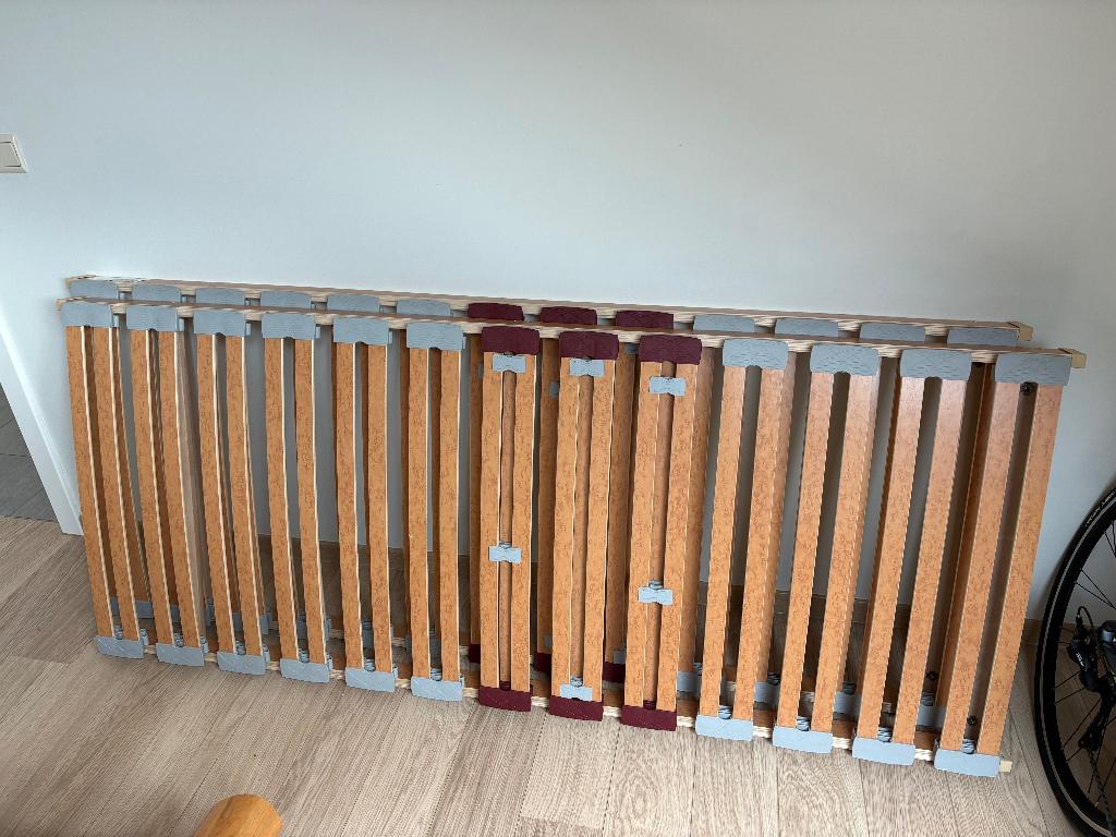 Lattenbodems 80x200 2 stuks, Ophalen, Gebruikt, Tweepersoons, 80 cm