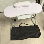 Table Manucure Professionnelle avec Repose-Mains + Sac, Enlèvement, Comme neuf