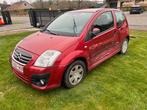 voiture accidentée Citroën C2, Rouge, Citroën, Boîte manuelle, Diesel