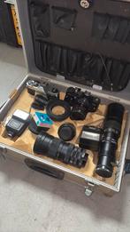 Set van camera’s , lenzen , .., TV, Hi-fi & Vidéo, Matériel d'optique | Télescopes, Enlèvement, Comme neuf