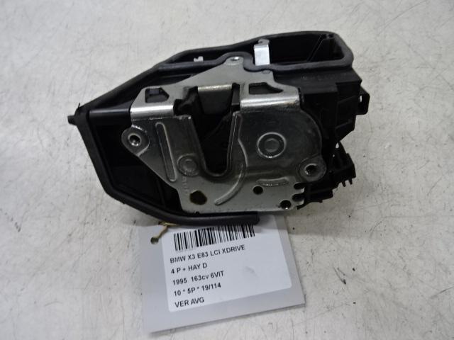 SERRURE DE PORTE AVANT GAUCHE BMW X3 (E83) (7202143), Autos : Pièces & Accessoires, Carrosserie & Tôlerie, BMW, Avant, Gauche