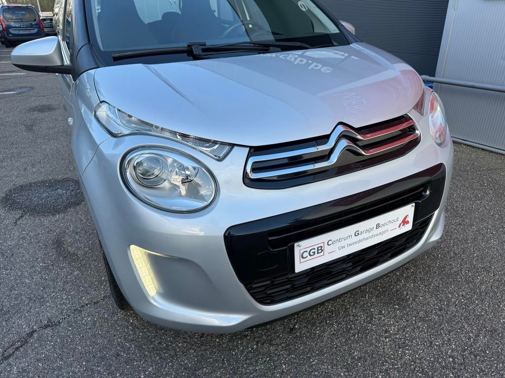 Citroën C1 12 VTI 82pk SHINE camera aut airco TOPPER, Voorwielaandrijving, Stof, 1199 cc, C1