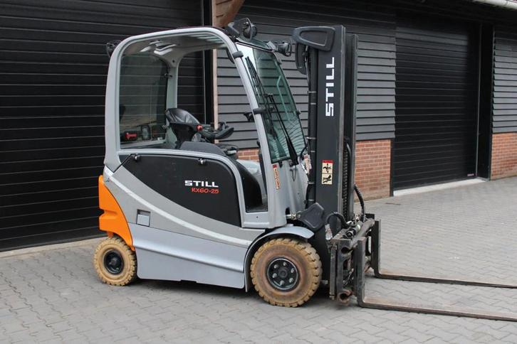 Still RX60 25 heftruck elektrische triplex lepelversteling s, Zakelijke goederen, Machines en Bouw | Heftrucks en Intern transport