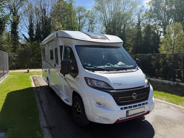 Dethleffs Globebus T6 GT Fiat automaat particulier verkoop, Caravanes & Camping, Camping-cars, Entreprise, jusqu'à 3, Semi-intégral