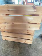 Houten kratten Ikea, Ophalen