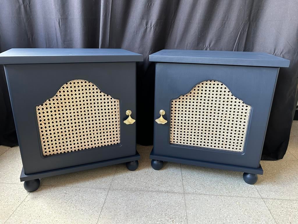 Nachttafeltjes, gepimpt, Moins de 55 cm, Comme neuf, Moins de 45 cm, Enlèvement