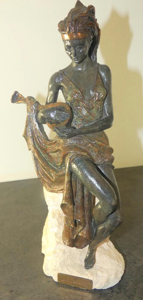 Luis Martinez Lafuente - brons beeld [2056], Antiquités & Art, Art | Sculptures & Bois, Enlèvement