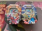 Koraidon & Zacian EX Collector Tins tin French FR Cards, Enlèvement ou Envoi, Comme neuf, Booster, Foil