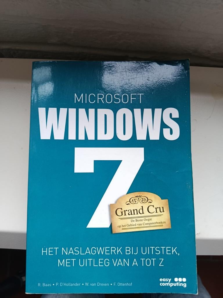 Windows 7 Grand Cru, Enlèvement ou Envoi