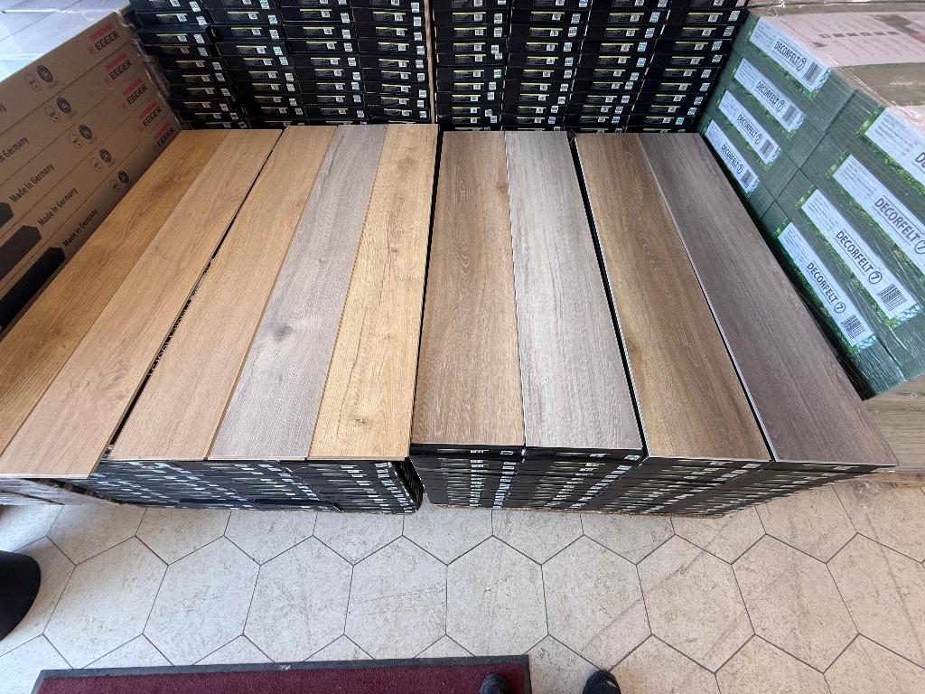 ‼️️Parquet stratifié 8mm & 12mm en super PROMOS‼️, Bricolage & Construction, Enlèvement, Neuf, Parquet