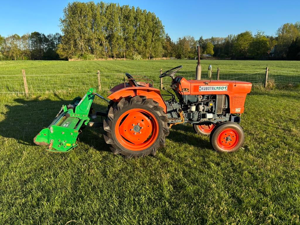 nette Kubota L1501 tractor, Zakelijke goederen, Gebruikt, Tot 2500, Tot 80 Pk, Ophalen