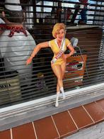 Ancienne publicité Veedol Pin Up, Collections, Enlèvement, Utilisé, Panneau publicitaire