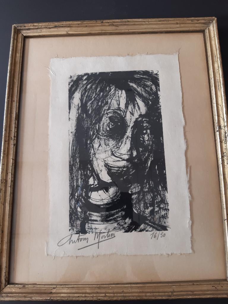 Antoon Mortier,, Antiek en Kunst, Kunst | Etsen en Gravures, Ophalen of Verzenden