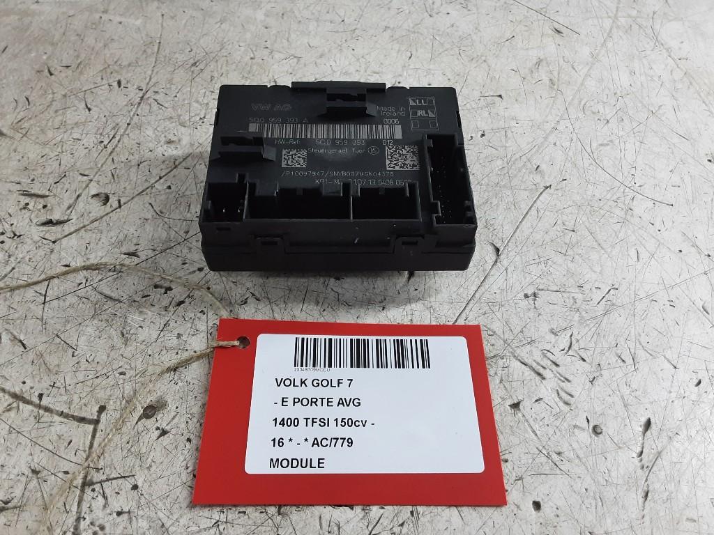 UNITE ELECTRONIQUE Volkswagen Golf VII (AUA) (5Q0959393), Autos : Pièces & Accessoires, Volkswagen, Mevr. I. Hauben, Utilisé, Rue de l'Espoir 34 34
4030  GRIVEGNÉE, BE