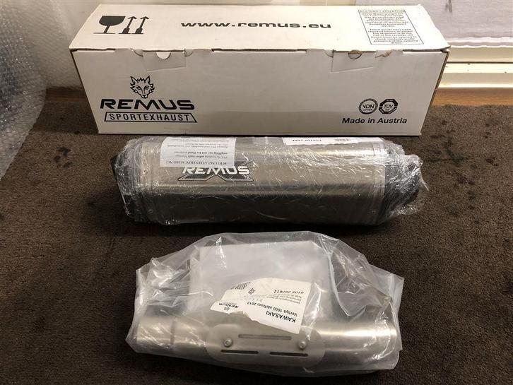 Remus Hexacone uitlaat demper Kawasaki Versys 1000 2012-2016, Motoren, Onderdelen | Kawasaki, Nieuw, Verzenden