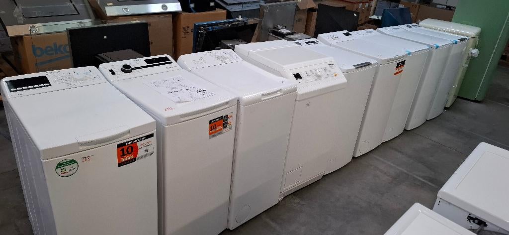 machine à laver, chargement par le haut, jusqu'à -40 %, Electroménager, Lave-linge, Neuf, Élévateur, Enlèvement