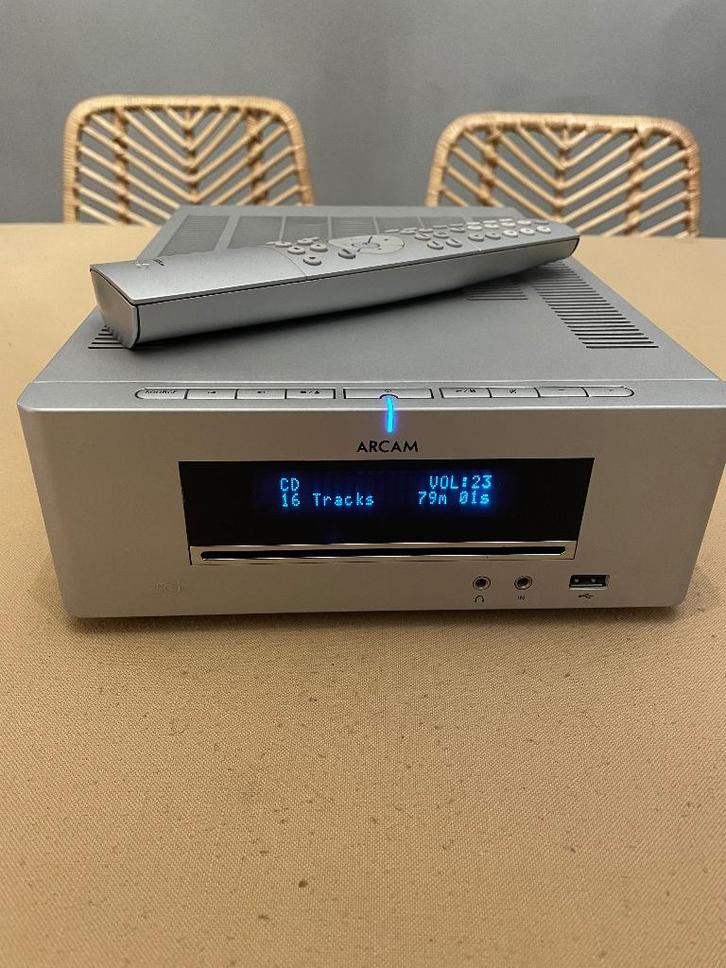 Urgent : Combi Arcam Solo Mini top état, TV, Hi-fi & Vidéo, Chaîne Hi-fi, Utilisé, Lecteur CD, Tuner ou Radio, Autres marques