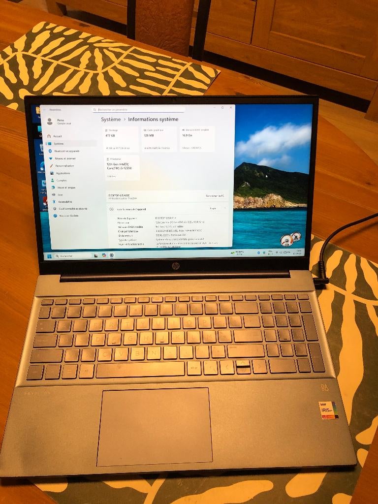 HP Pavilion est très performant., Enlèvement ou Envoi, I5 - 12ème génération, HP, SSD