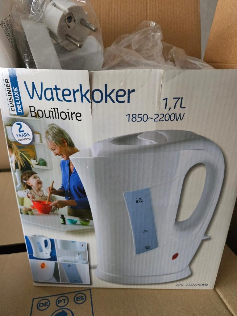 Waterkoker - nieuw, Ophalen