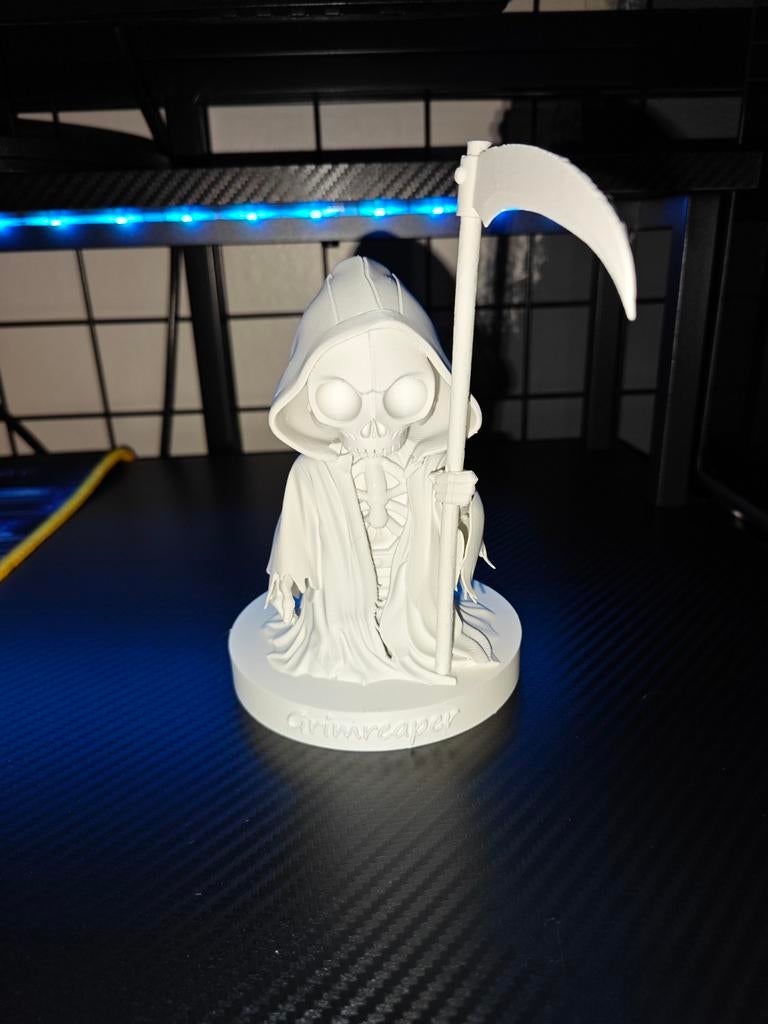 Skully: Grimreaper 18cm - DYI figure om te schilderen, Collections, Jouets miniatures, Enlèvement ou Envoi