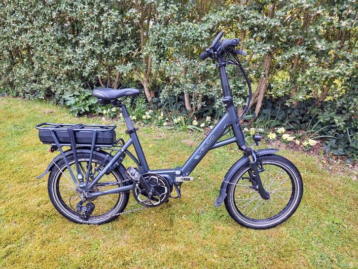 Veloci Hopper elektrische plooifiets met middenmotor, Fietsen en Brommers, Fietsen | Vouwfietsen, Gebruikt, Overige merken, 20 inch of meer