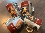 4 koffiekopjes, Ophalen, Zo goed als nieuw, Kop(pen) en/of Schotel(s)