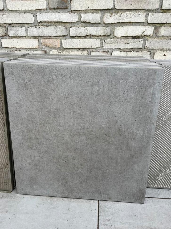 Terrastegels 60x60x2cm, Tuin en Terras, Tegels en Klinkers, Terrastegels, Ophalen