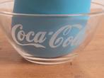 Coca Cola schaal zeefdruk wit/nieuw, Verzamelen, Verzenden, Nieuw, Reclamebord