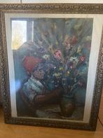 Schilderij groot, Ophalen